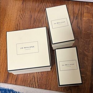 Bundle of three Jo Malone boxes